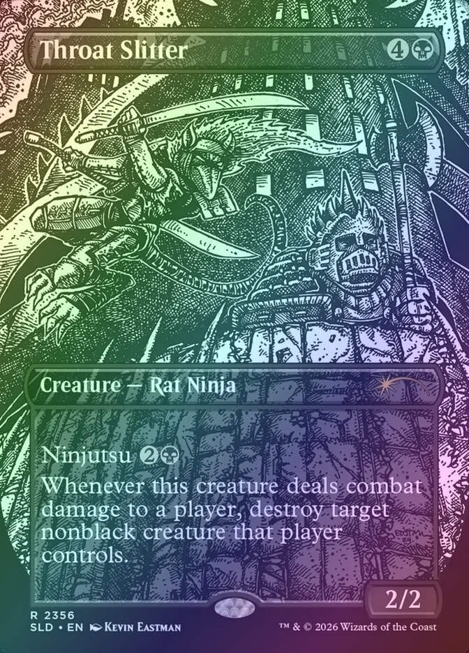 Throat Slitter (SLD) (2356) / Borderless / Foil