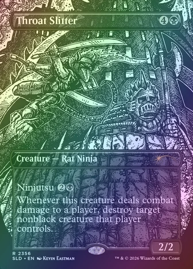 Throat Slitter (SLD) (2356) / Borderless / Foil
