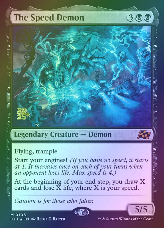 The Speed Demon (PDFT) (105s) / Foil