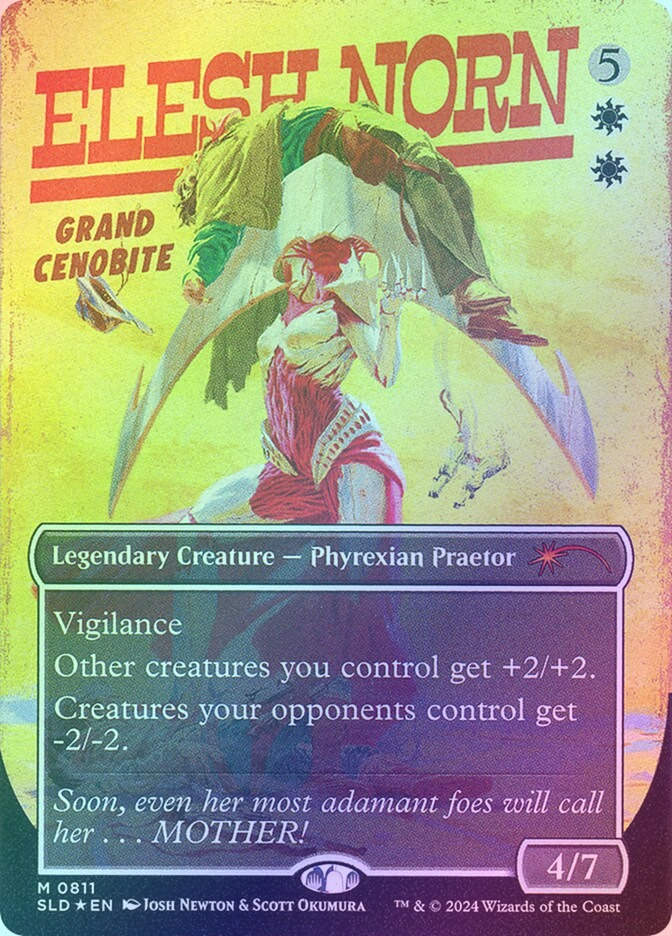 Elesh Norn, Grand Cenobite (SLD) (811) / Borderless / Foil