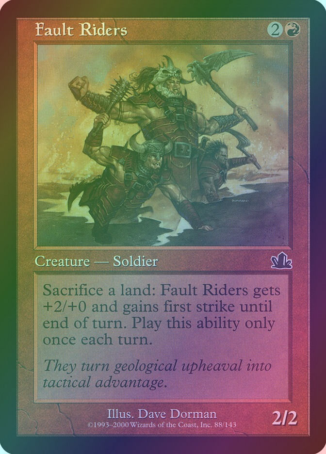 Fault Riders (PCY) (88) / Foil