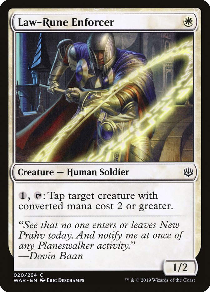 Law-Rune Enforcer (WAR) (20)