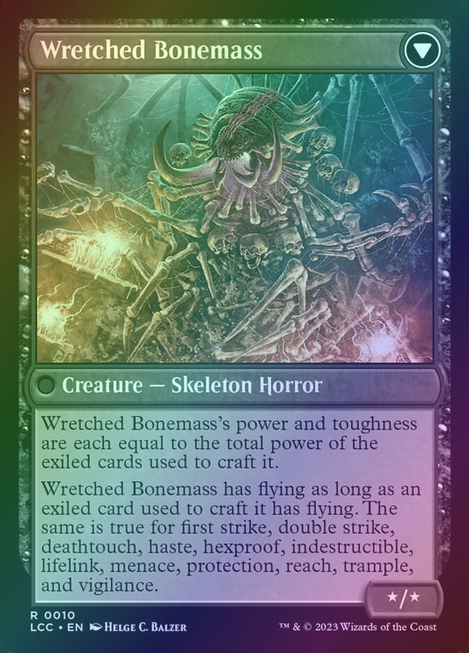 Altar of the Wretched // Wretched Bonemass (LCC) (10) / Foil — cara 2 de 2
