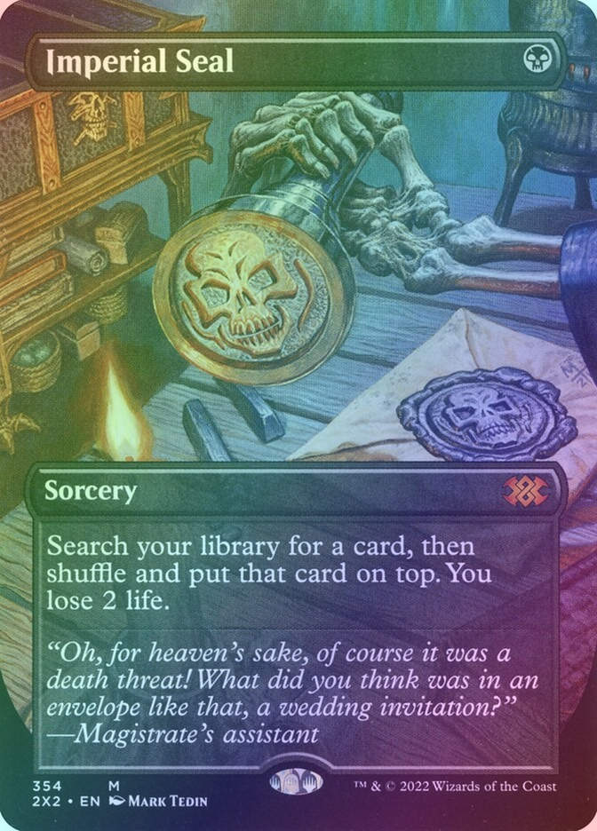 Imperial Seal (2X2) (354) / Borderless / Foil