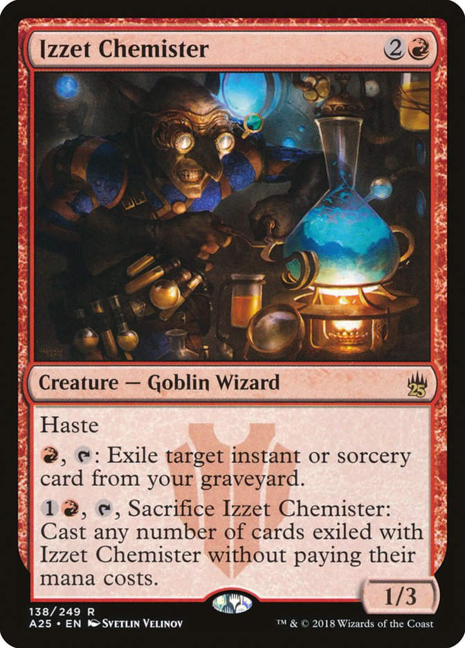Izzet Chemister (A25) (138)