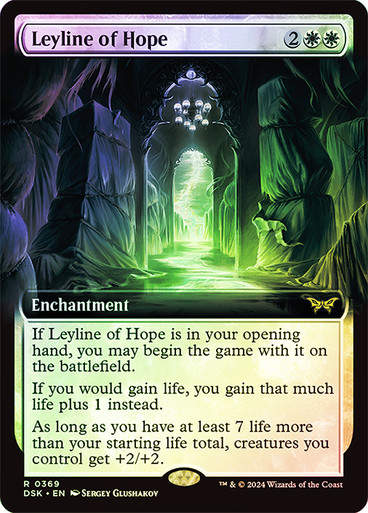 Leyline of Hope (DSK) (369) / Foil / Extended Art