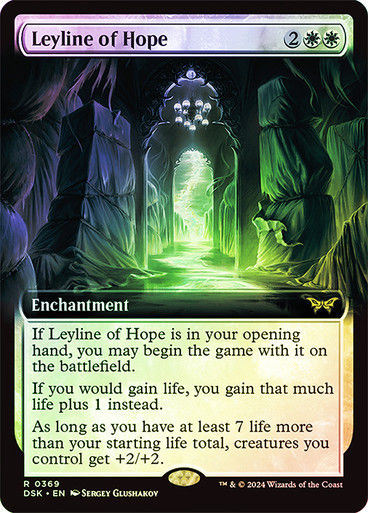 Leyline of Hope (DSK) (369) / Foil / Extended Art