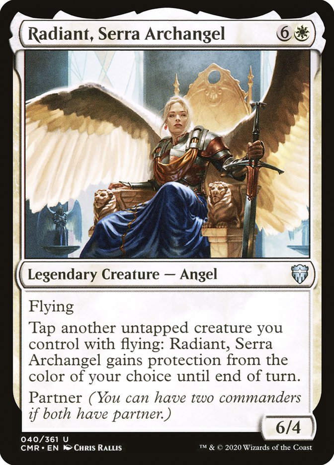 Radiant, Serra Archangel (CMR) (40)