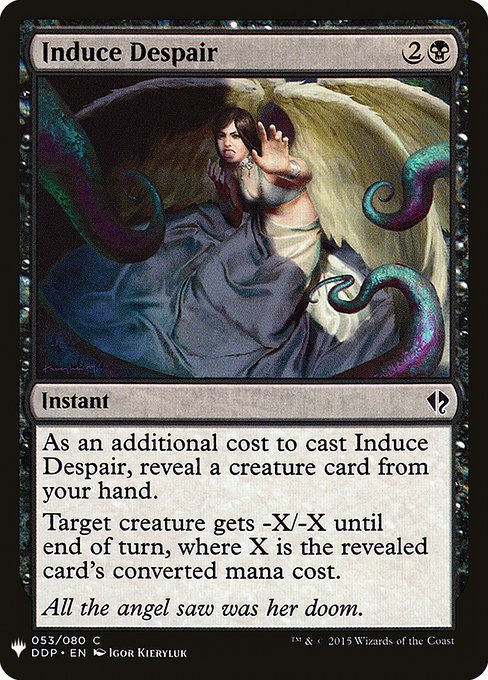 Induce Despair (PLST) (DDP-53)