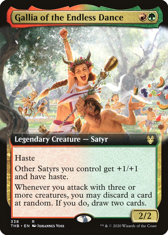 Gallia of the Endless Dance (THB) (338) / Extended Art
