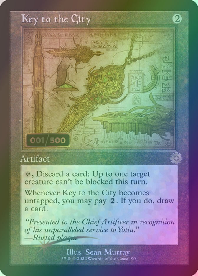 Key to the City (BRR) (90z) / Serialized