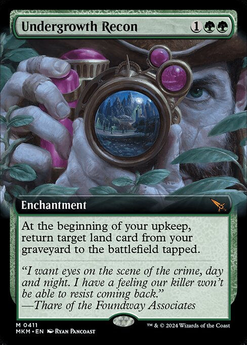 Undergrowth Recon (mkm) (411) / Extended Art