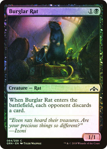 Burglar Rat (GRN) (64) / Foil