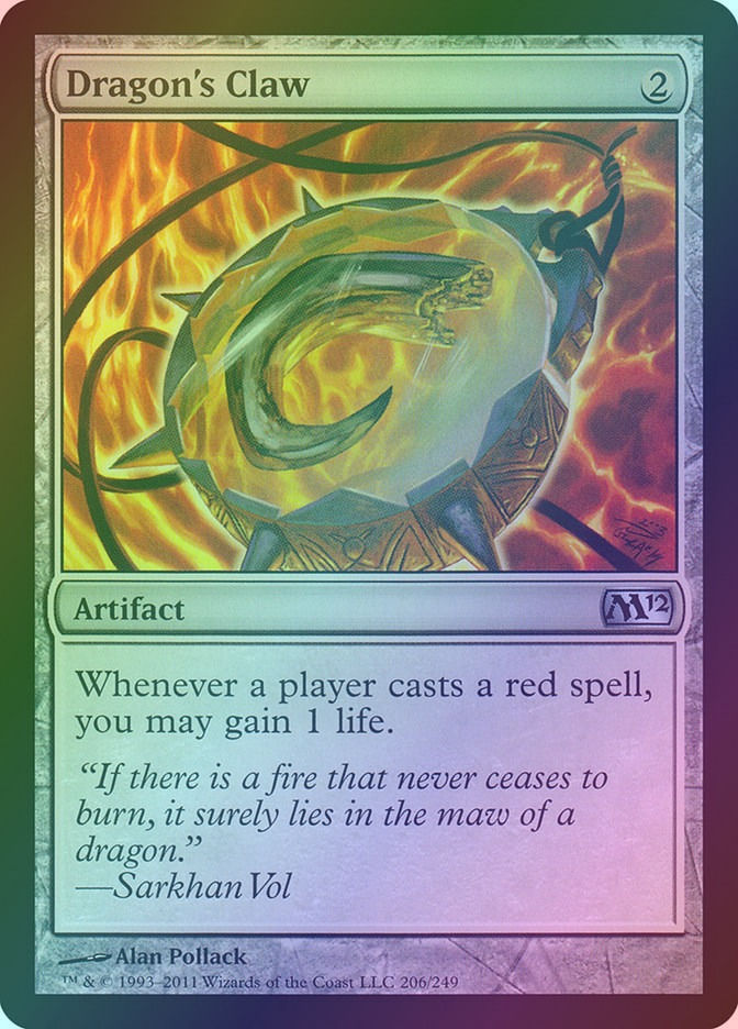 Dragon's Claw (M12) (206) / Foil