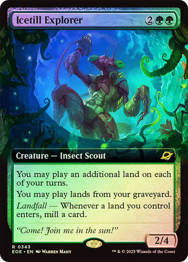 Icetill Explorer (EOE) (343) / Extended Art / Foil