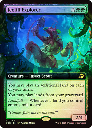 Icetill Explorer (EOE) (343) / Extended Art / Foil