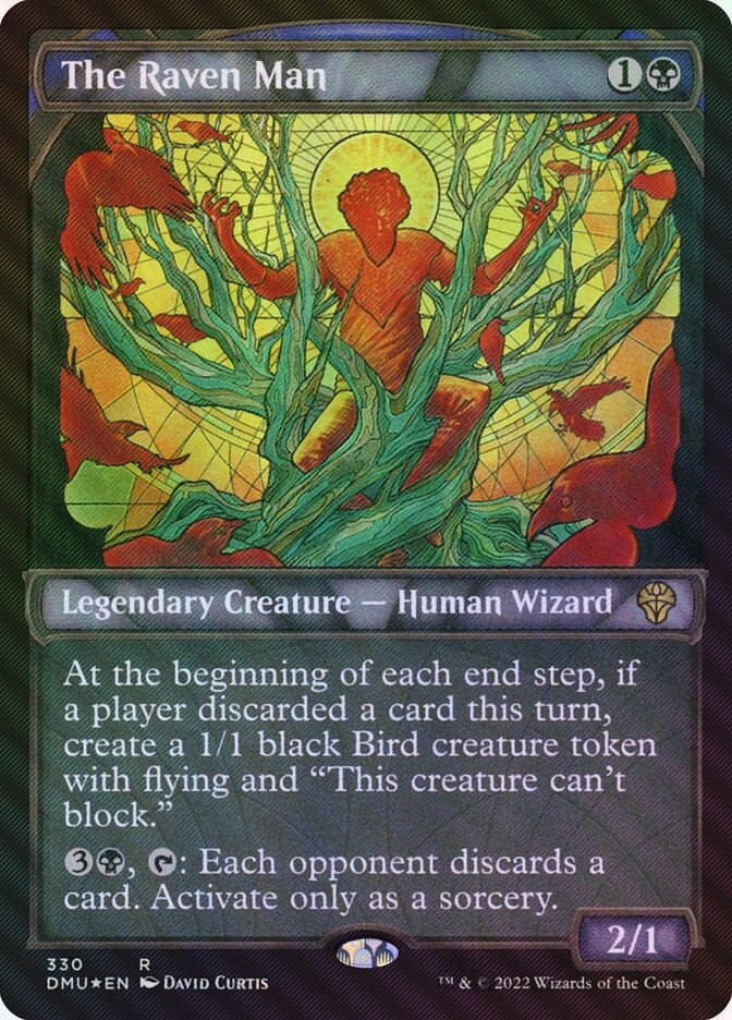 The Raven Man (DMU) (330) / Showcase / Textured Foil