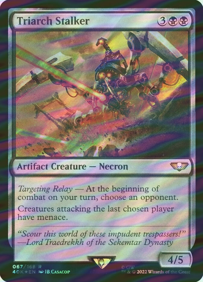 Triarch Stalker (40K) (67★) / Surge Foil