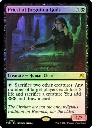 Priest of Forgotten Gods (rvr) (90) / Foil