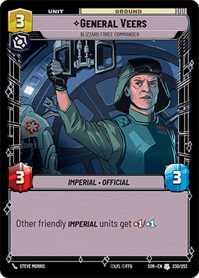 General Veers - Blizzard Force Commander (SOR_#230/252)