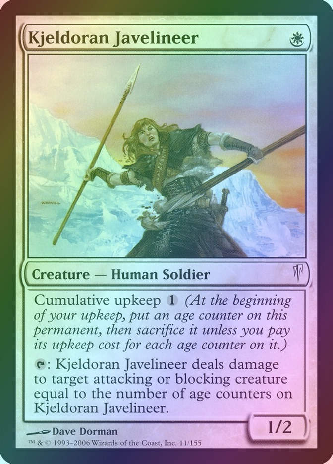 Kjeldoran Javelineer (CSP) (11) / Foil