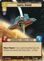 Cartel Spacer (Hyperspace) (SOR_#441)