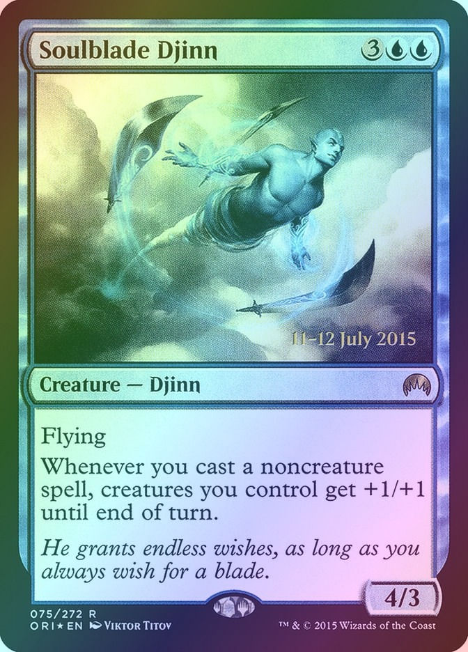 Soulblade Djinn (PORI) (75s) / Foil