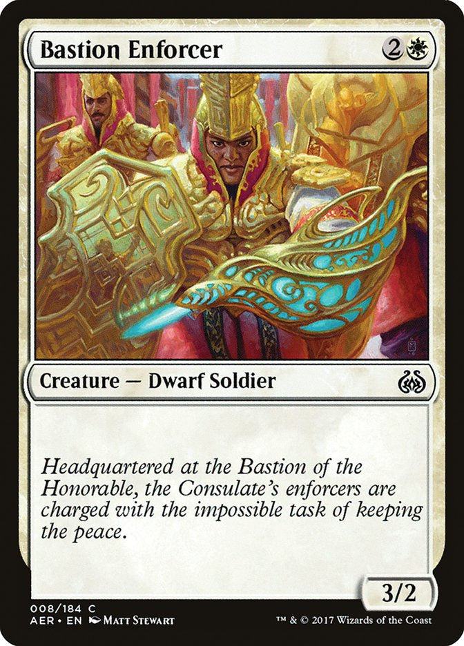 Bastion Enforcer (AER) (8) / Foil