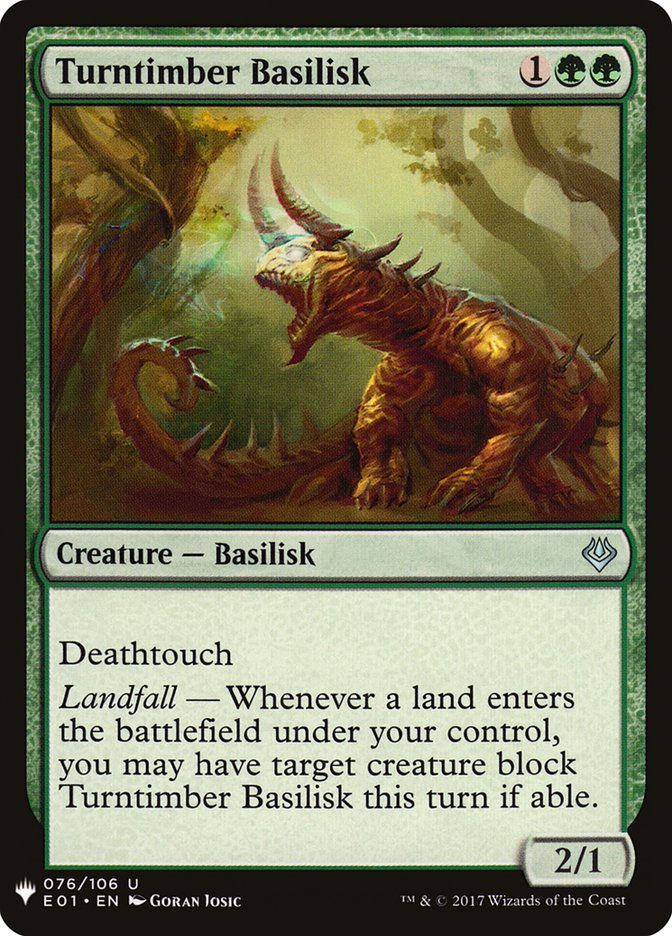 Turntimber Basilisk (MYS)