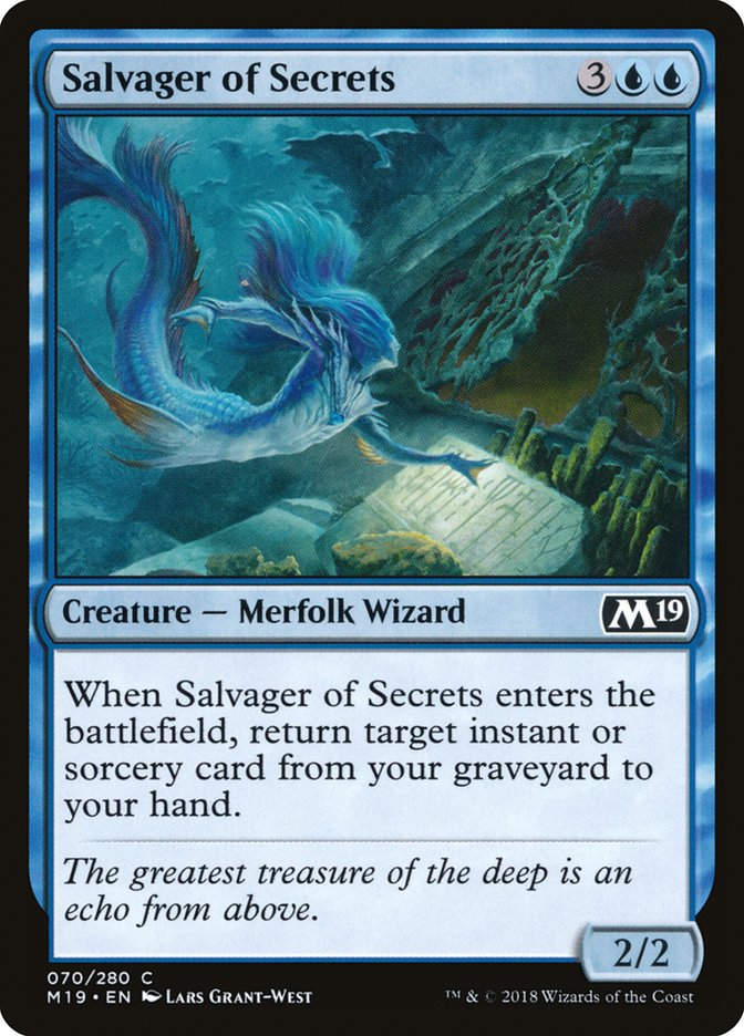 Salvager of Secrets (M19) (70)
