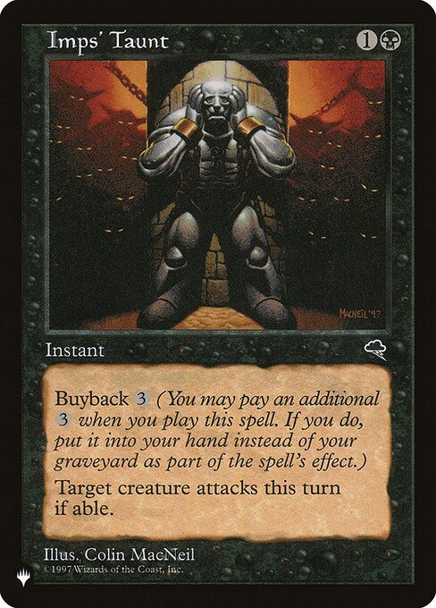 Imps' Taunt (PLST) (TMP-138)