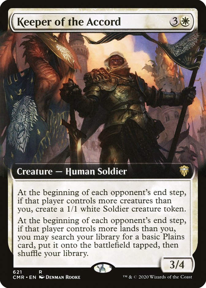 Keeper of the Accord (CMR) (621) / Extended Art