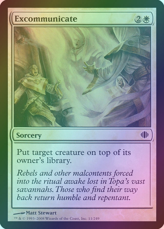 Excommunicate (ALA) (11) / Foil