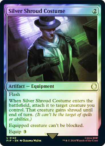 Silver Shroud Costume (pip) (142) / Foil