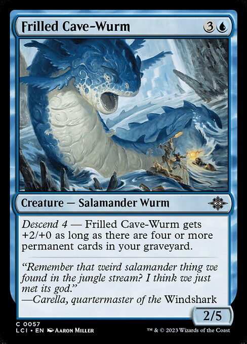 Frilled Cave-Wurm (lci)