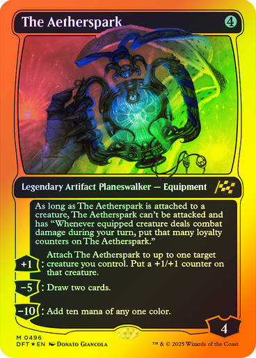 The Aetherspark (DFT) (496)  / First Place Foil