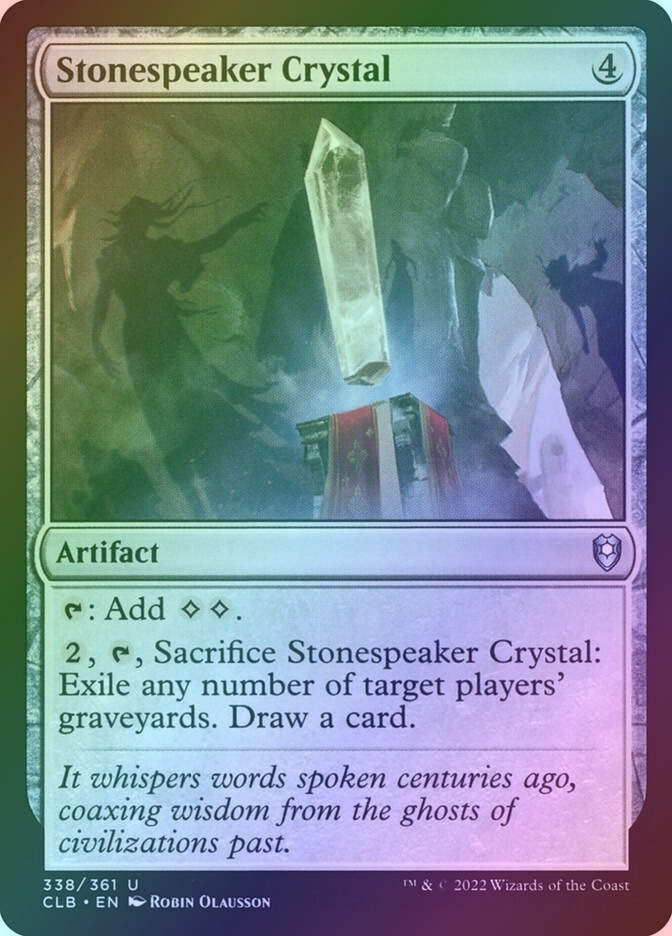 Stonespeaker Crystal (CLB) (338) / Foil