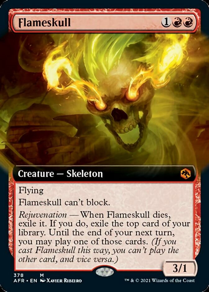Flameskull (AFR) / Extended Art