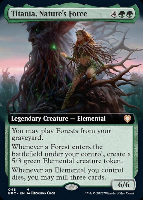 Titania, Nature's Force (BRC) / Extended Art
