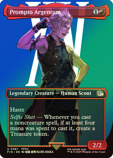 Prompto Argentum (FIN) (387) / Borderless / Foil