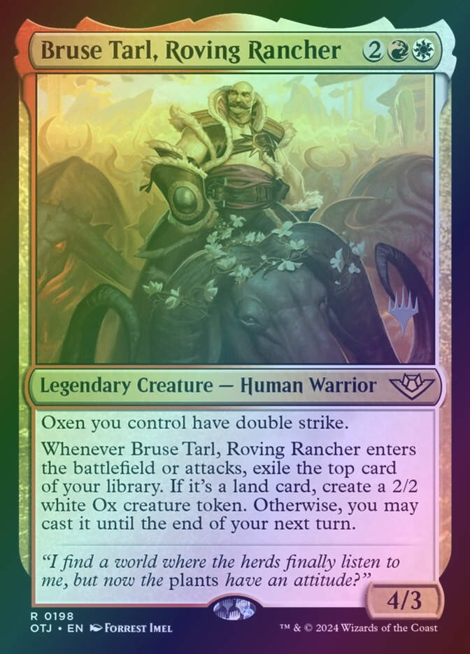 Bruse Tarl, Roving Rancher (POTJ) (198p) / Foil