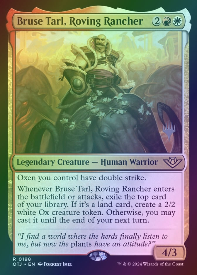 Bruse Tarl, Roving Rancher (POTJ) (198p) / Foil