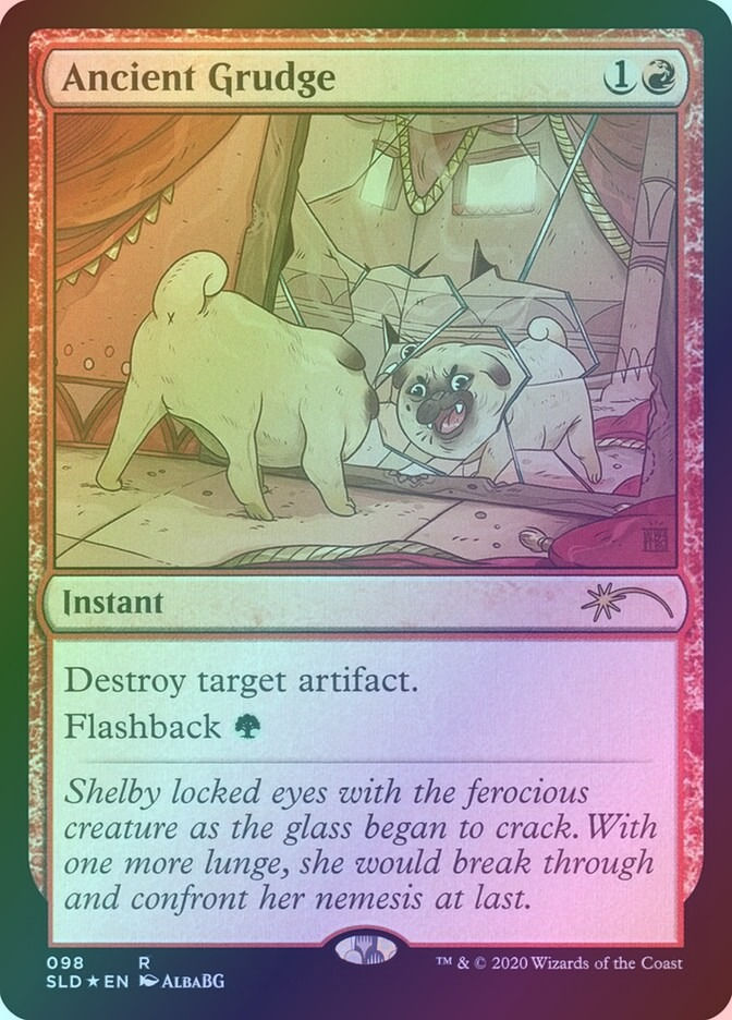 Ancient Grudge (SLD) (98) / Foil