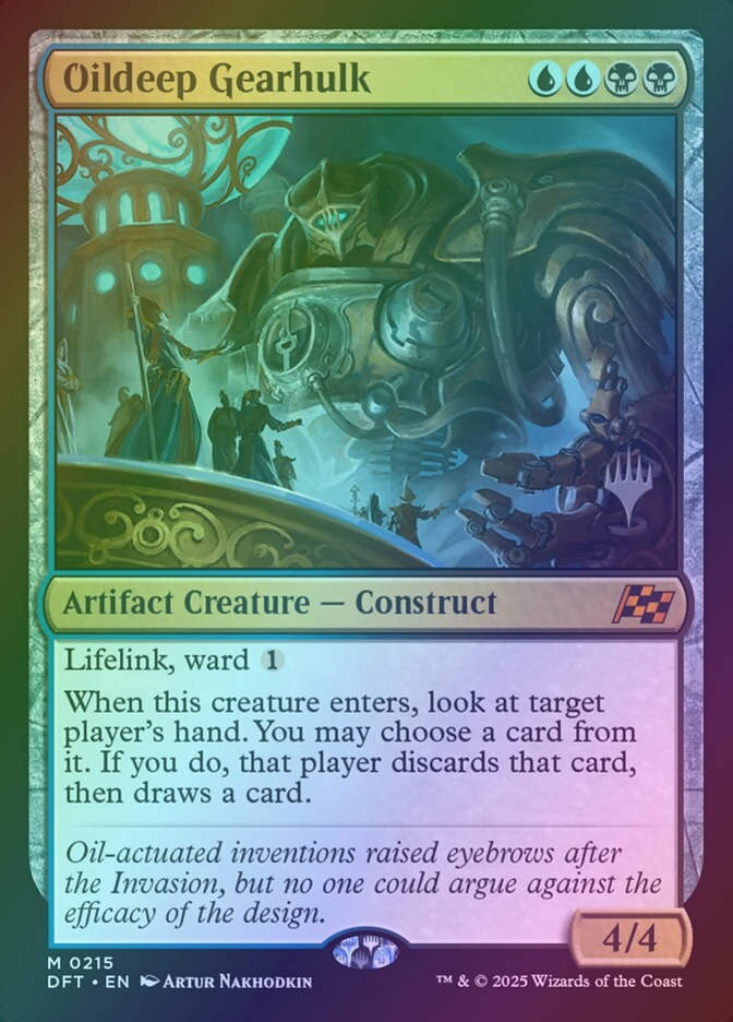 Oildeep Gearhulk (PDFT) (215p) / Foil