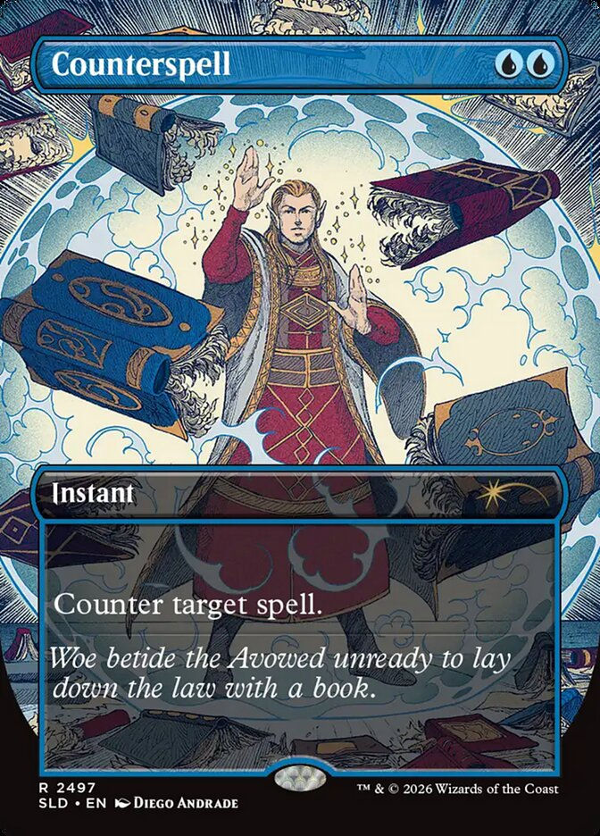 Counterspell (SLD) (2497) / Borderless