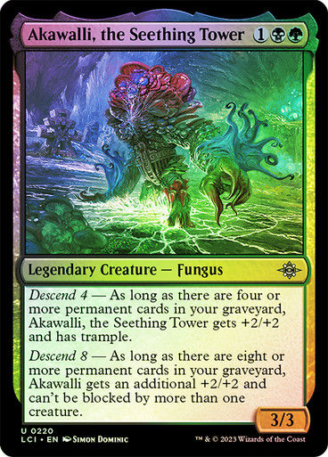 Akawalli, the Seething Tower (lci) / Foil