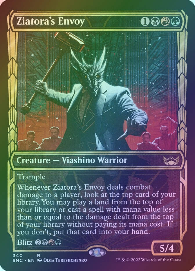 Ziatora's Envoy (SNC) (340) / Showcase / Foil