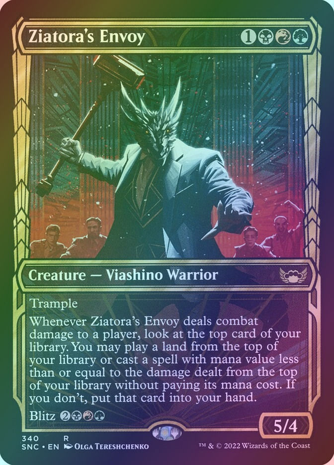 Ziatora's Envoy (SNC) (340) / Showcase / Foil