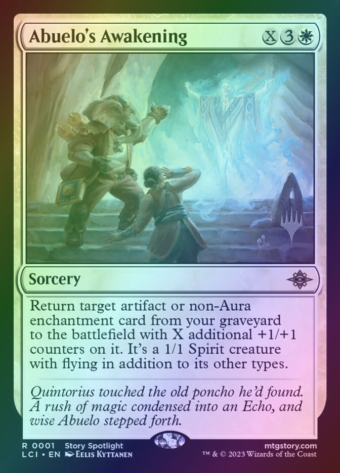 Abuelo's Awakening (PLCI) (1p) / Foil