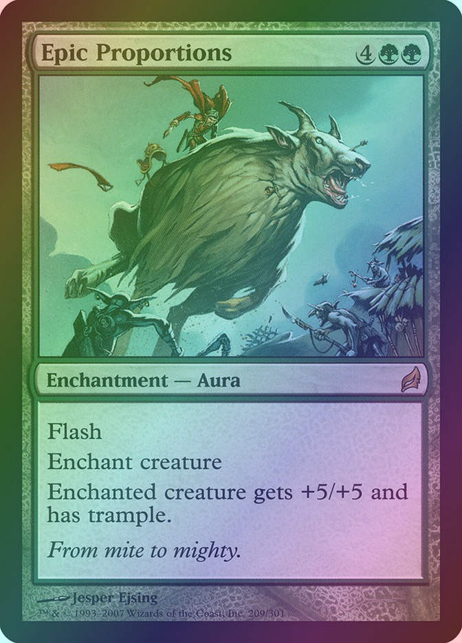 Epic Proportions (LRW) (209) / Foil